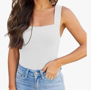 Square neck bodysuit
